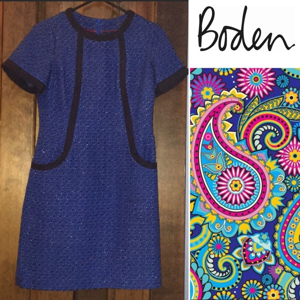 Boden wool & cotton dress